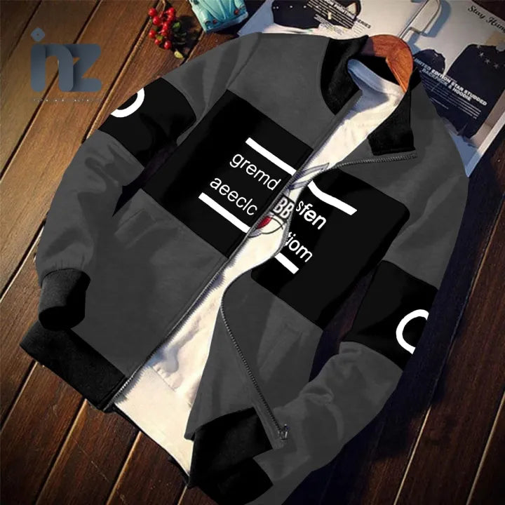 Premium Quality Panel Style Zipper Upper For Men & Boys Hoodies For Girls